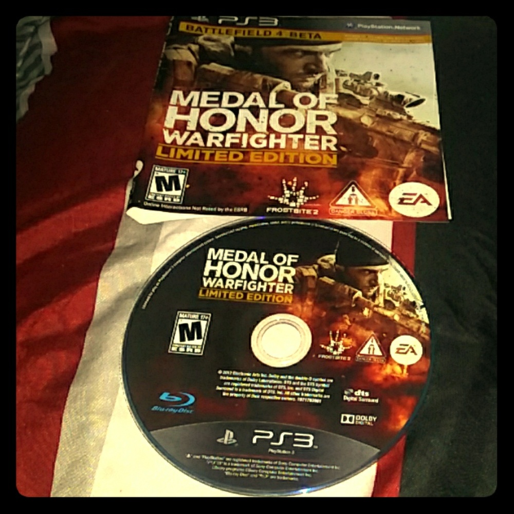 MEDAL OF HONOR: WARFIGHTER LIMITED EDITION FOR PS3